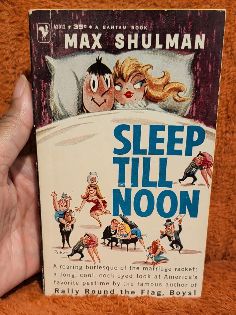Max Shulman Sleep Till Noon - Vintage Paperback (M